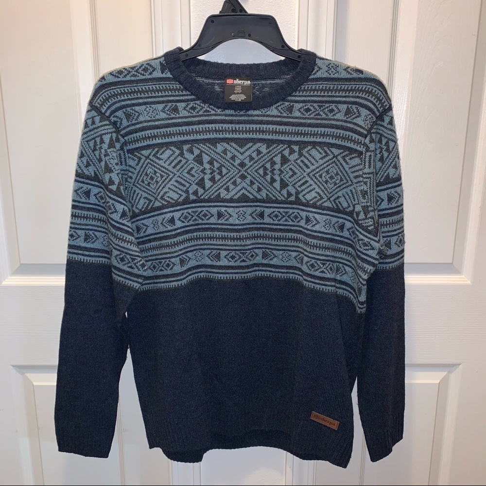 SHERPA BRAND WOOL ALPACA BLEND SWEATER  (G)